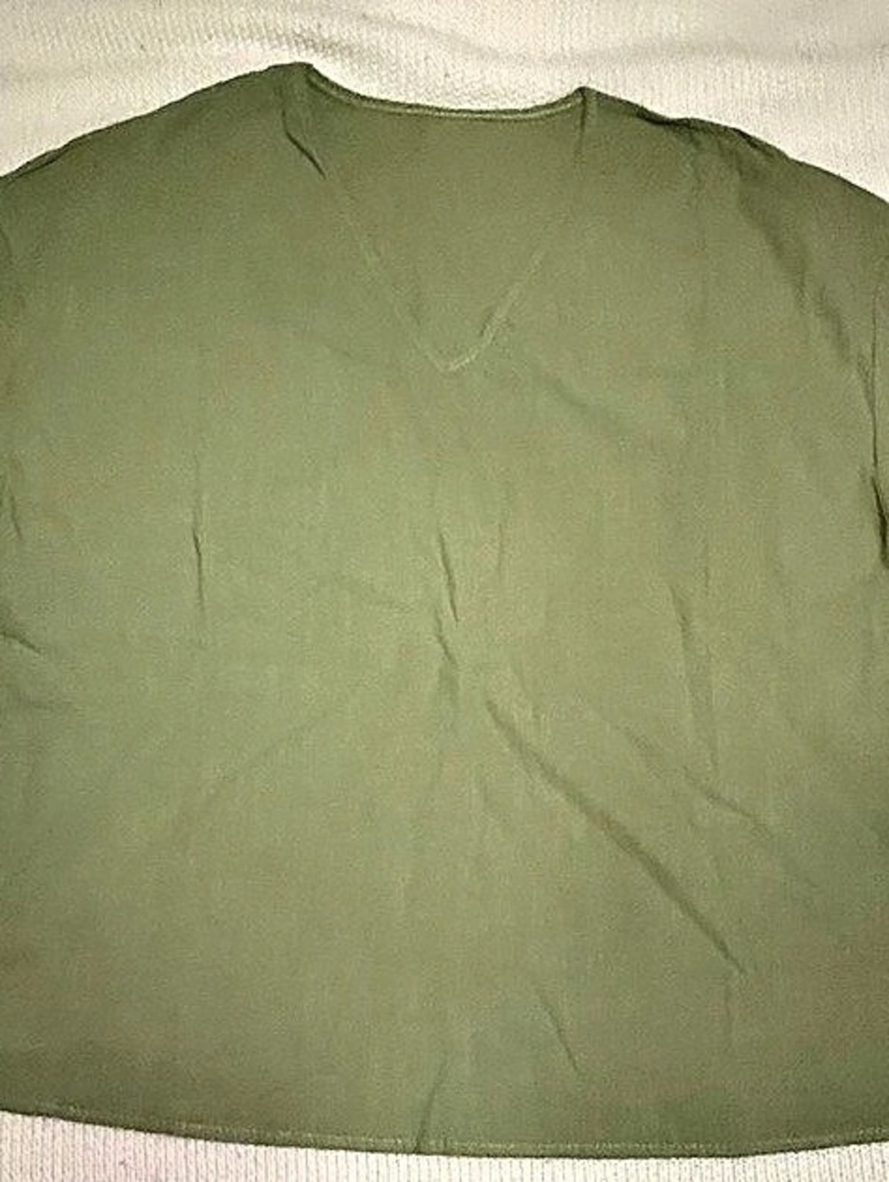 Green Long Sleeve Top
